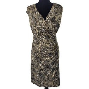 Taylor Woman’s sheath midi dress sleeveless size 12